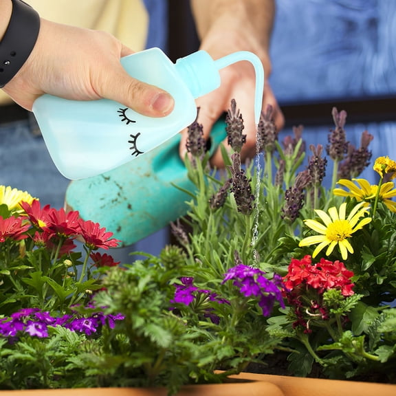 HAMPPLIES 3Pcs Transparent Plastic Squeeze Bottle for Nutrient Storage 17.0x6.0x6.0in