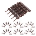 HAMPPLIES 40-Piece Hair Extension Buckle Tool Set for Fast and Easy 6D ...