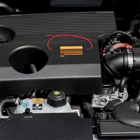 HAMPPLIES 4Pcs Led Load Resistor Kit Multi for LED Turn Signals Nondestructive Wiring Fix Turn Signal Blink Error