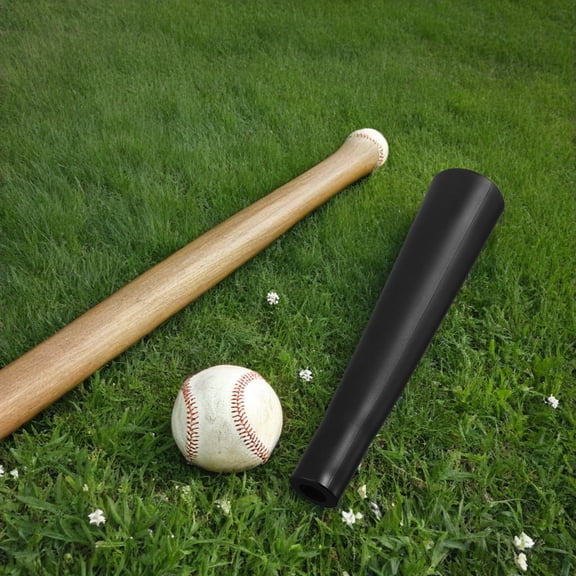 HAMPPLIES 4Pcs Portable Black Baseball Batting Tee Replacement Top for Indoor Outdoor Training