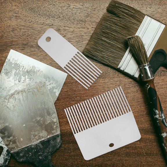 HAMPPLIES 4-Piece Pattern Painting Tool Set for Seamless Textured Plaster and Drywall Finishing