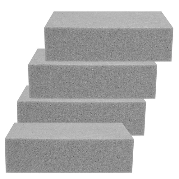 HAMPPLIES 4pcs Foam Block Hydration Grey Sponge for DIY Enthusiasts Flower Arrangements