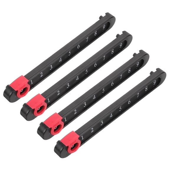 HAMPPLIES 4-Pack Football Game Score Counters, Plastic, Anti-Wear Design, Easy to Use for Office and Sports
