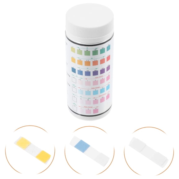 HAMPPLIES 50 Aquarium Water Quality Tester for Fish Tank Enthusiasts Freshwater and Saltwater Environment Plastic