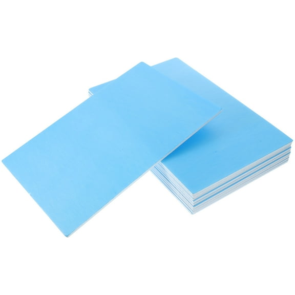HAMPPLIES 54 Blue Blank Foams Boards for Diy Material and Craft Supplies 11.9X7.8X0.2in