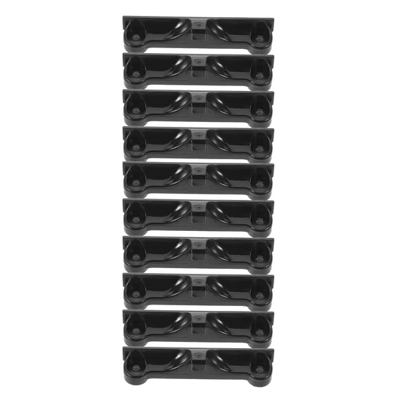 HAMPPLIES 5Pairs CPU Cooler Mounting Bracket Black Plastic Motherboard Backplate Support for Easy Installation