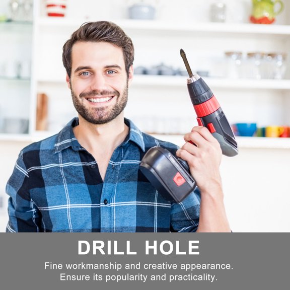 HAMPPLIES 5Pcs Practical Triangle Drill Bits Made of Sturdy Material for Accurate Home Drilling
