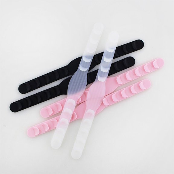 HAMPPLIES 6Pcs Ear Protective Mask Hook Silicone Bands for Cycling Hiking Running Activities