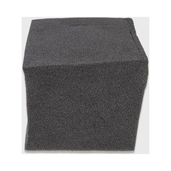 HAMPPLIES 6Pcs Square Soundproof Panels Black Soundproofing Material for Walls with Easy Installation