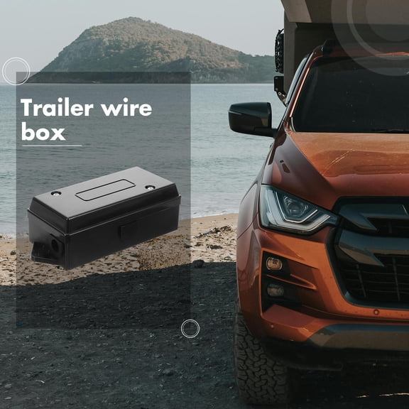 HAMPPLIES Electrical Terminal Boxes for Trailer Outdoor Use Easy Installation 1Set