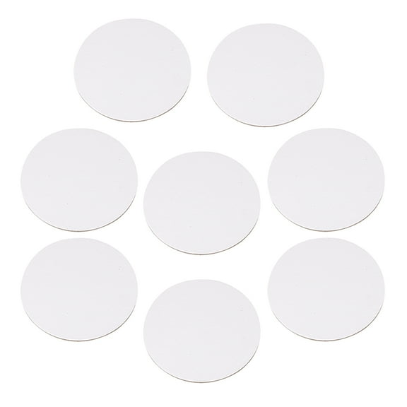 HAMPPLIES 8Pcs Round Canvases for Painting 4 Inch Diy Drawing Board for Students