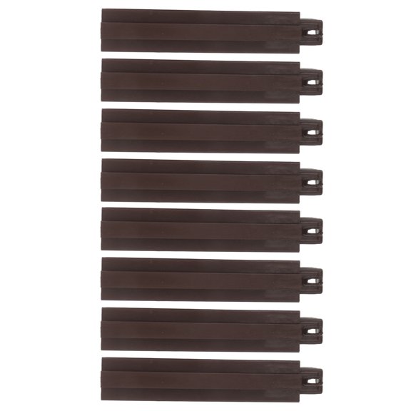 HAMPPLIES 8Pcs Stackable Planter Box Corner Posts with Enhanced Grip Surface for Patio Gardens