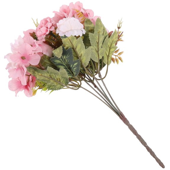 HAMPPLIES Decorative Simulation Flower Wedding Florals Pink Plastic 1Pack 11.4X5.9X2.4In
