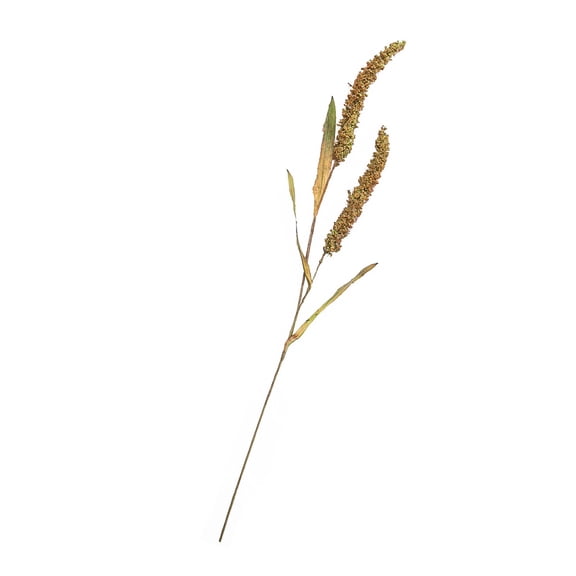 HAMPPLIES Artificial Wheat Stalks Green Dried Wheat Decor for Indoor and Outdoor Home Plant Decoration