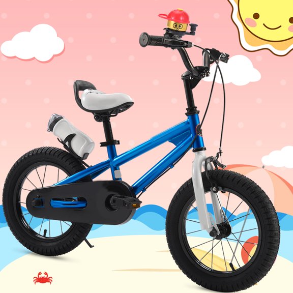 HAMPPLIES Bike Bell Ring Fashion Design Loud Clear Sound Easy Mount for Bike Use
