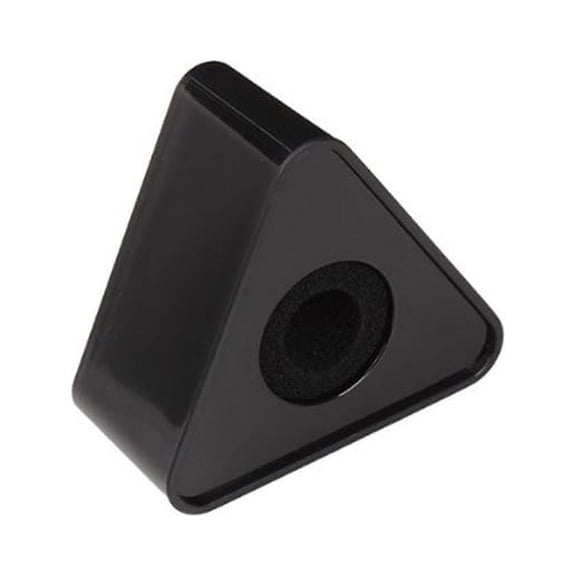 HAMPPLIES Microphone Logo Flag Station with ABS Plastic and Adjustable 1.54 Inch Mounting Hole