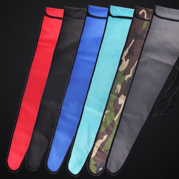 HAMPPLIES Black Oxford Cloth Fencing Bag Portable Pouch Durable Multi Function Storage Accessory