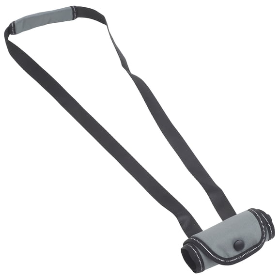 HAMPPLIES Black Pet Rear Harness with Adjustable Design for Dog Balance and Support