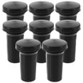 HAMPPLIES Black Silicone Air Fryer Bumpers with Nonslip Design for Easy ...