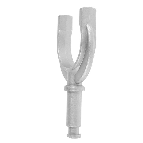 HAMPPLIES Aluminum Oar Lock Plated Silver Durable Construction Secure Hold for Various Oars