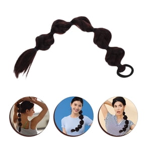 HAMPPLIES Braided Wigs Bubble Braids Hair Extensions for Women and Girls Party Use 1Pack