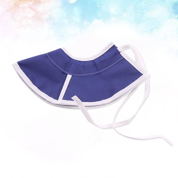 HAMPPLIES Breathable Blue Dog Elizabeth Collar Non Woven Fabric Anti Biting Protective Collar