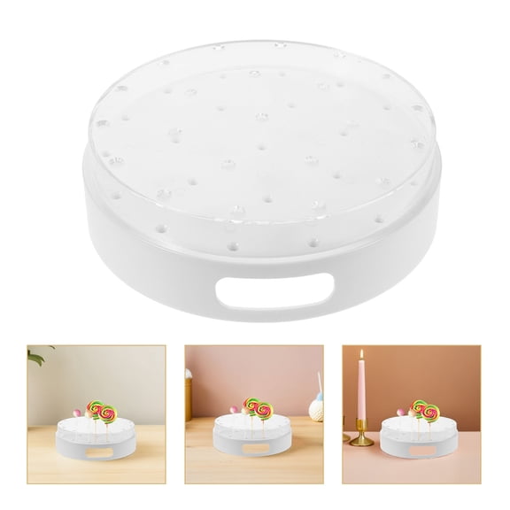 HAMPPLIES Lollipop Display Stand Acrylic Material with Without Blind Spots Base for Event Use