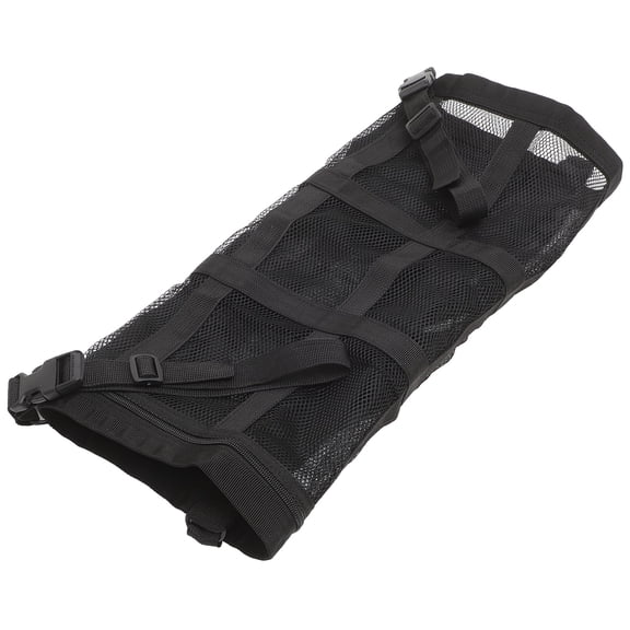 HAMPPLIES Car Ceiling Cargo Net Black No-Woven Organizer for Easy Storage and Secure Travel