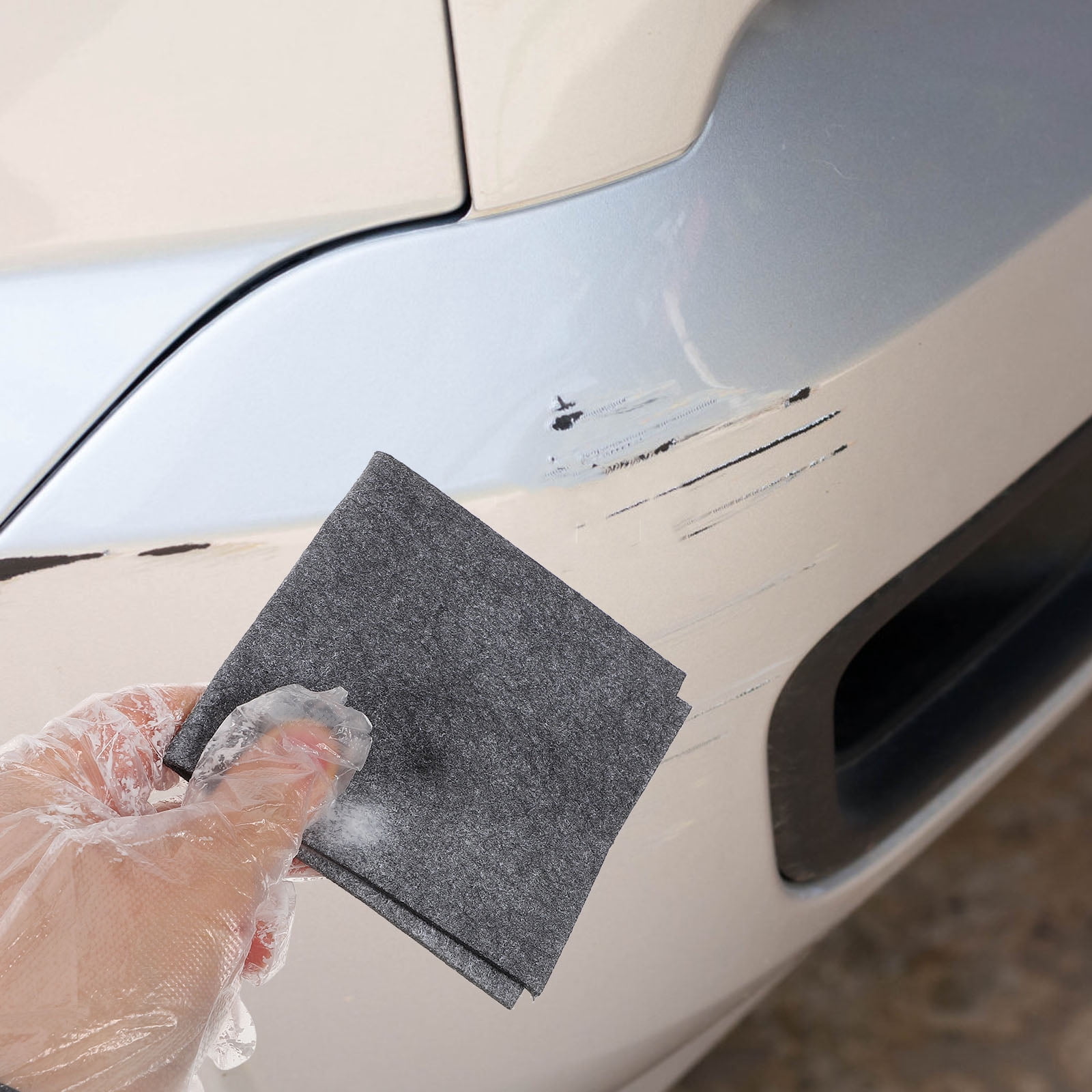 HAMPPLIES Car Scratch Repair Cloth Black for Vehicle Paint Restoration ...