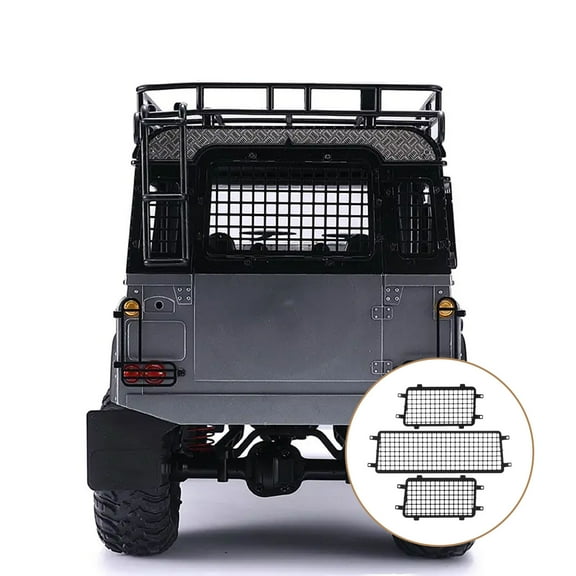 HAMPPLIES Car Side Window Net Black Plastic 3.80X2.10X0.20In For Car Accessories 1 Set