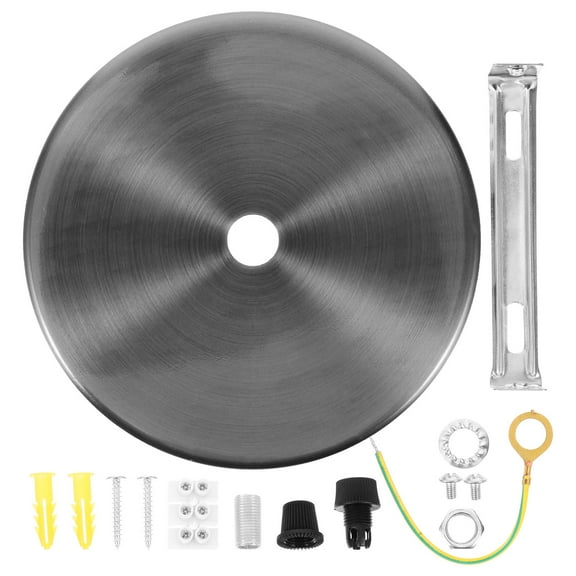 HAMPPLIES Canopy Light Ceiling Canopy Light Kit Silver 1 Set