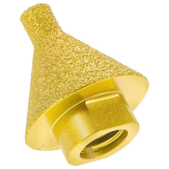 HAMPPLIES Chamfer Bit Grinding Tool Emery Golden 1Set For DIY Projects