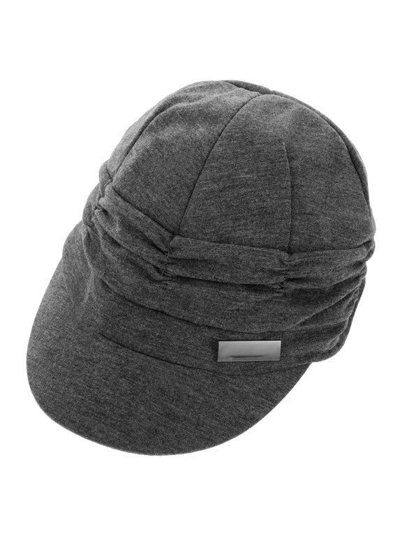 Women's Chemo Headscarf and Hat Set in Grey for Soft, Comfortable Hair Covering During Chemotherapy