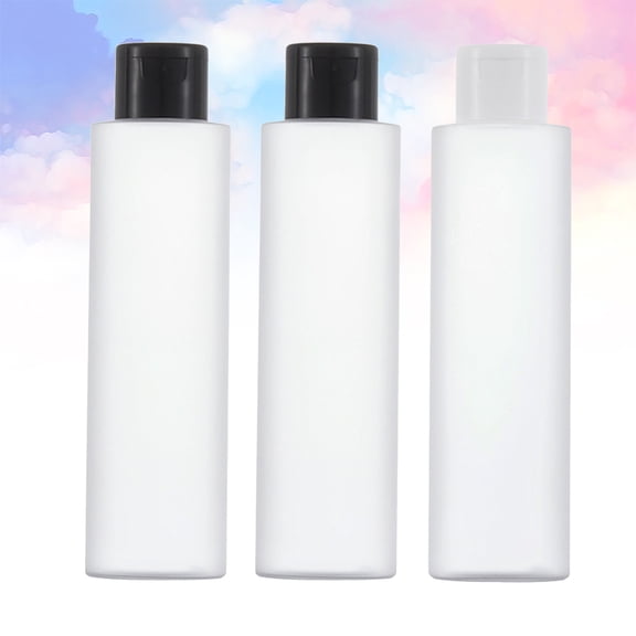HAMPPLIES Plastic Storage Bottles for Cleaning Gel and Makeup 150ml Lightweight Portable Assorted Color