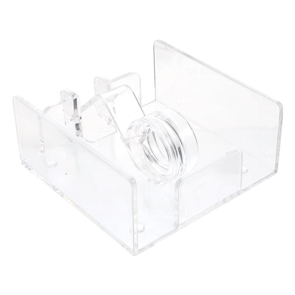 HAMPPLIES Clear Acrylic Napkin Holder, Transparent Square Design, Easy Access, 1 Pack for Parties and Home Use
