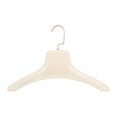 thumbnail image 1 of HAMPPLIES Clothing Hangers Abs Stainless Steel Wide Shoulders Minimalist Style For Wardrobe Addition 1Pack, 1 of 8
