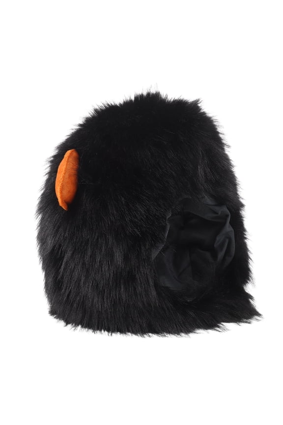 Comfortable Plush Animal Hat Black Chimpanzee Design for Fun Photo Props and Party Decorations