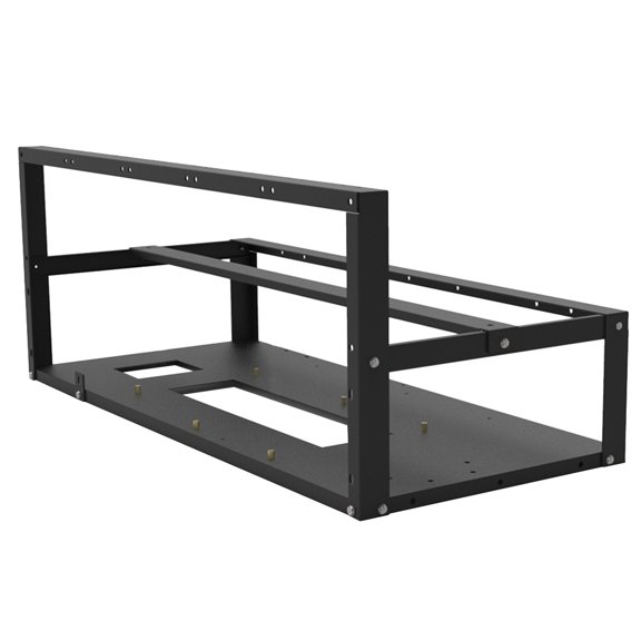 HAMPPLIES Computer Graphics Cards Frame Black Supporting Atx Power and Multiple Fans