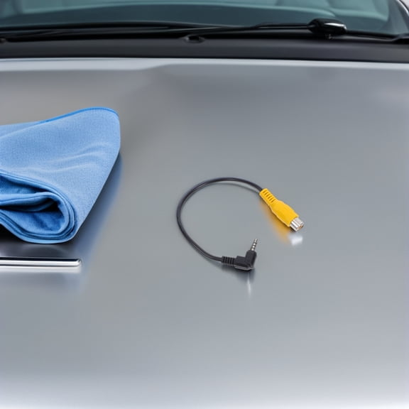 HAMPPLIES Car Dvr Extension Cable Black for Reverse Camera and GPS Tablet