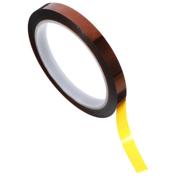 HAMPPLIES 1 Roll PI Polyimide Heat Tape Sublimation Dark Brown for Electrical Wires