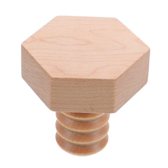 HAMPPLIES Wood Wall Hooks Khaki Screw Mounted Nordic Design Birch Maple Coat Hat Hooks