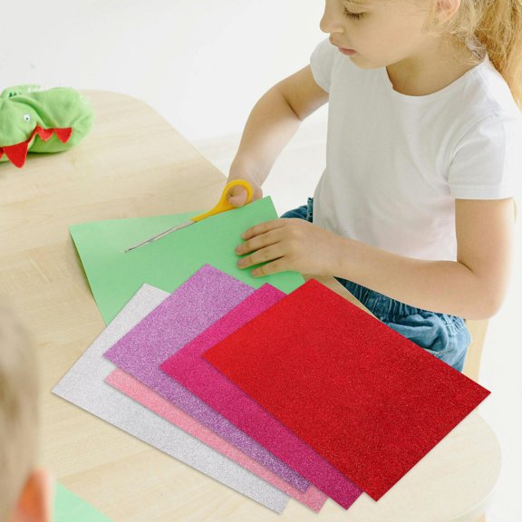 HAMPPLIES Durable Origami and Drawing Craft Papers, Assorted Colors for Family and Friends, 10Sheets