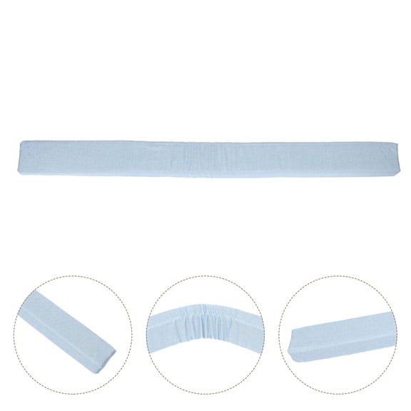 HAMPPLIES Easy Install Sky Blue Headboard Gap Filler Mattress Extension Strip for Bed Cracks