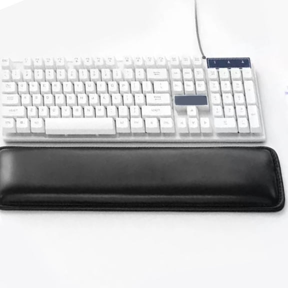HAMPPLIES Office Keyboard Wrist Rest Cushion with Non Slip Base and Comfortable Pad