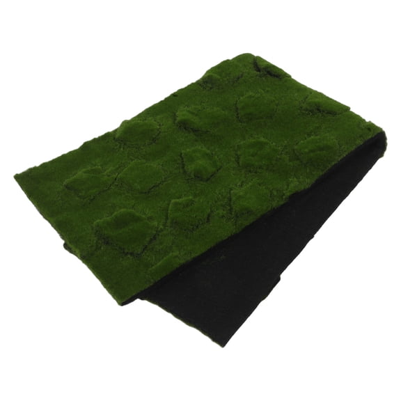 HAMPPLIES Faux Moss Grass Mat for Crafting and Outdoor Landscape with Realistic Texture