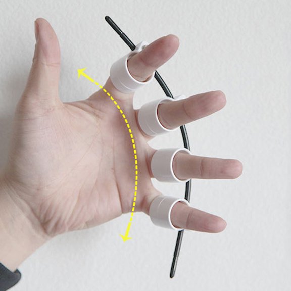 HAMPPLIES Finger Trainer for Musicians, ABS Material, Assorted Colors, Practical Exercise Tool for Finger Strength