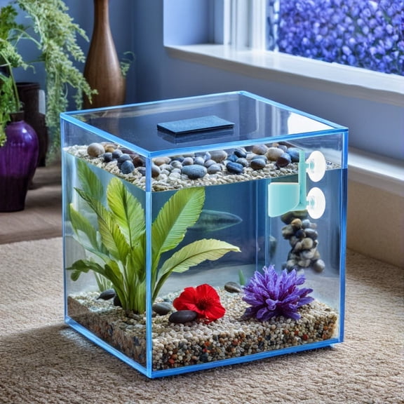 HAMPPLIES Fish Tank Oxygen Pump Accessory Green Plastic Aquarium Bubbler for Enhanced Oxygen