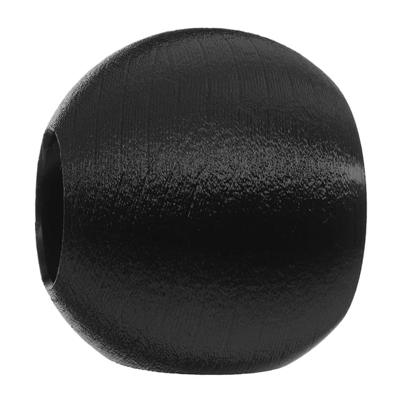 HAMPPLIES Fish Tank Cichlid Breeding Cave Black Ceramic Hideout with Multihole Design for Optimal Circulation