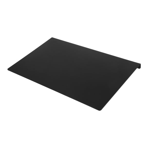 HAMPPLIES Flexible Black Acrylic Cutting Mat for Countertop Safe Slicing and Chopping Essentials