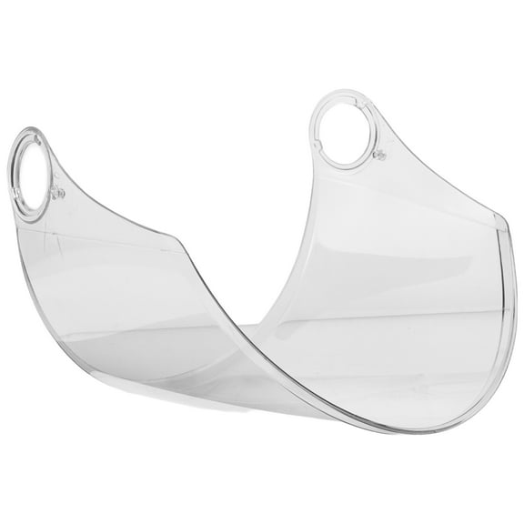 HAMPPLIES Transparent Motorcycle Windshield PET Anti-Fog Full Face Riding Shield Clear Set